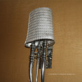 Antikes Hotel Dekorative Horn Form Aluminium Shade Wandleuchte